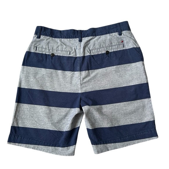 Tommy Hilfiger men’s nautical striped preppy shorts size 32 - Picture 3 of 7